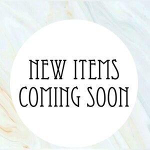 Took some time off and now I’m back with new items! Thank you for shopping!